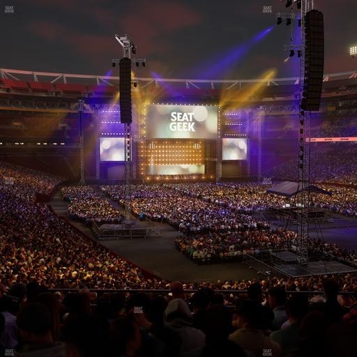 Northwest Stadium - Section 235 Seat View