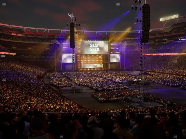 Northwest Stadium - Section 235 Seat View