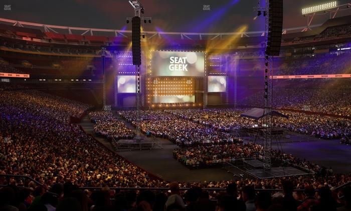 Northwest Stadium - Section 235 Seat View