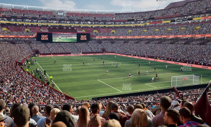 Northwest Stadium - Section 235 Seat View