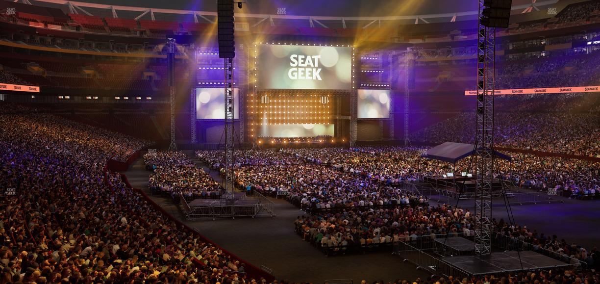 Northwest Stadium - Section 235 Seat View