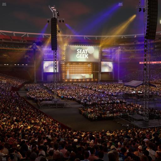 Northwest Stadium - Section 235 Seat View