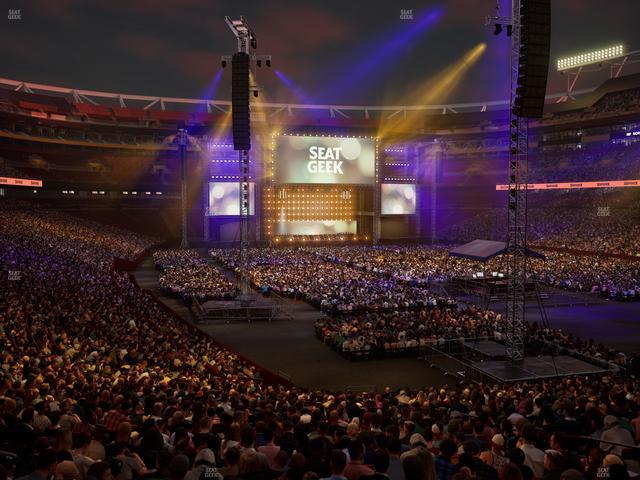 Northwest Stadium - Section 235 Seat View