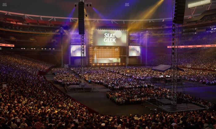 Northwest Stadium - Section 235 Seat View