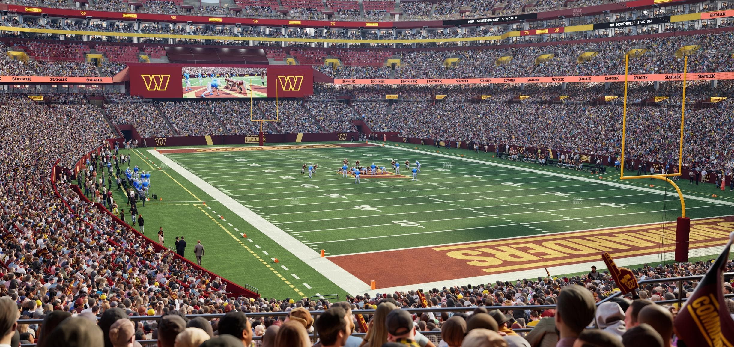 Northwest Stadium - Section 235 Seat View