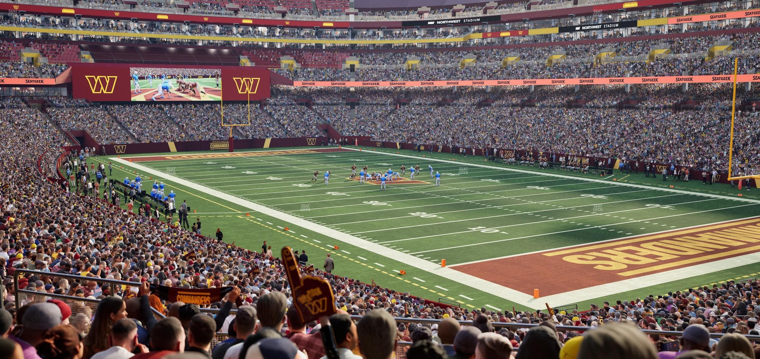 Northwest Stadium - Section 236 Seat View