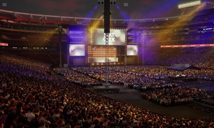 Northwest Stadium - Section 236 Seat View