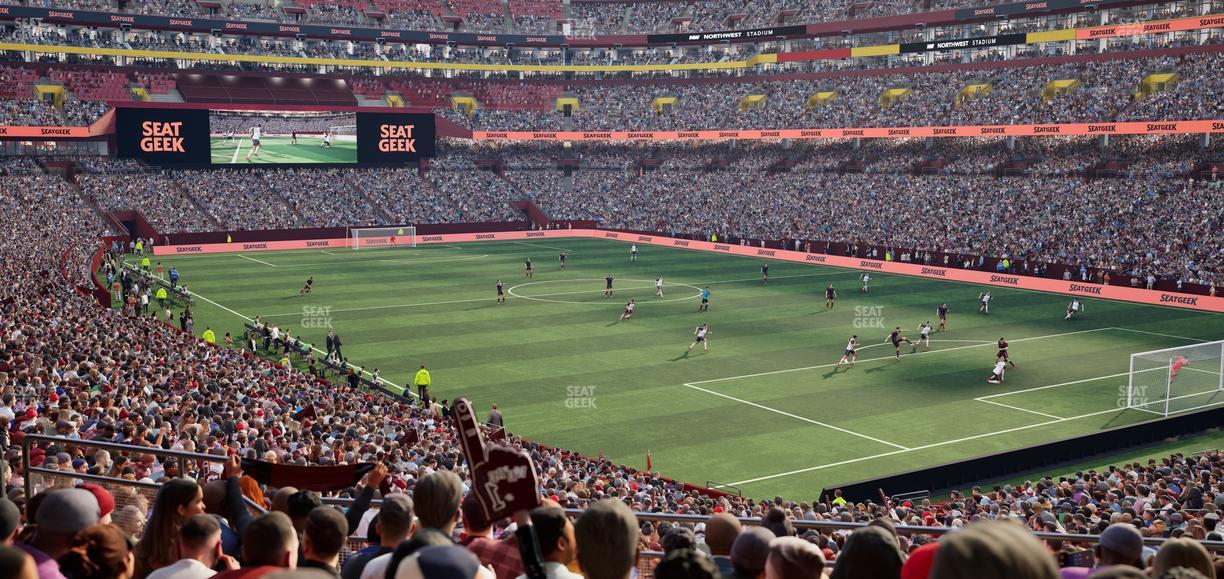 Northwest Stadium - Section 236 Seat View