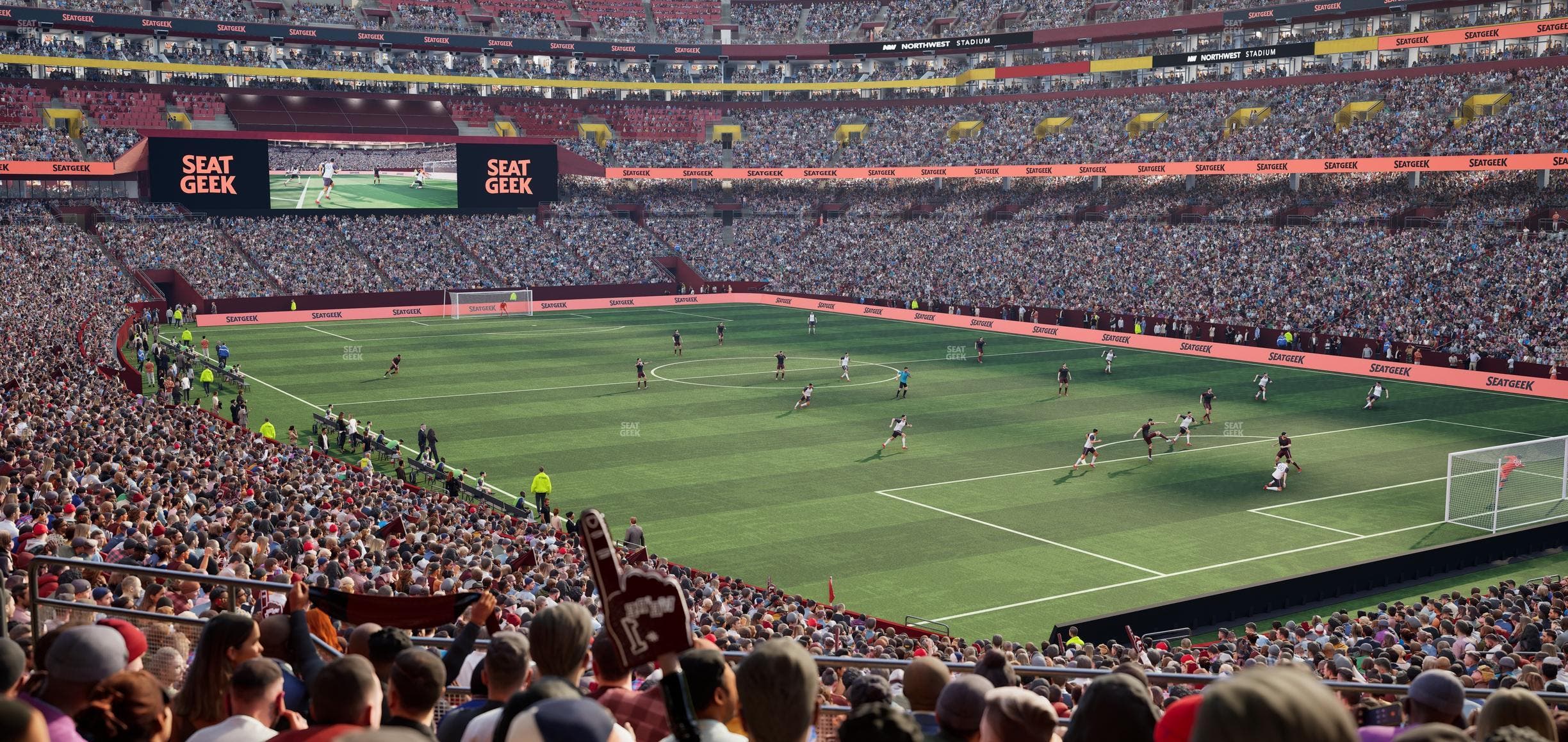 Northwest Stadium - Section 236 Seat View