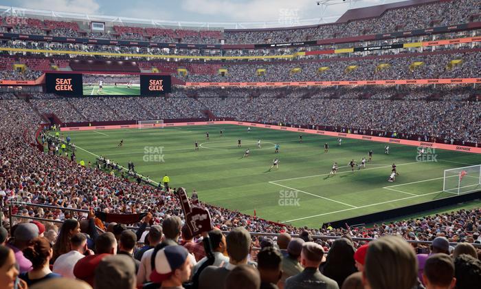 Northwest Stadium - Section 236 Seat View