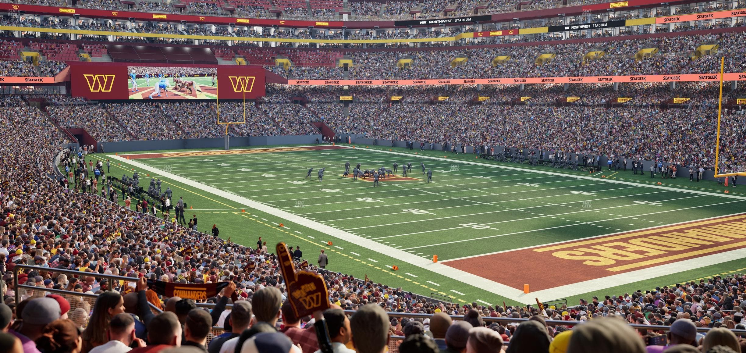 Northwest Stadium - Section 236 Seat View