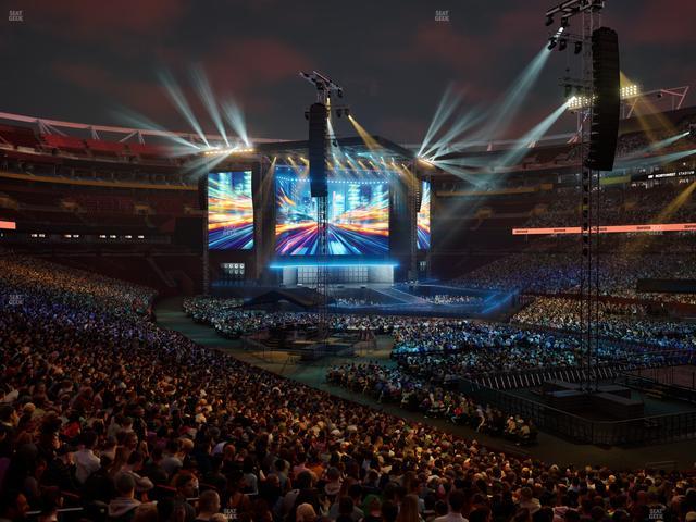 Northwest Stadium - Section 236 Seat View