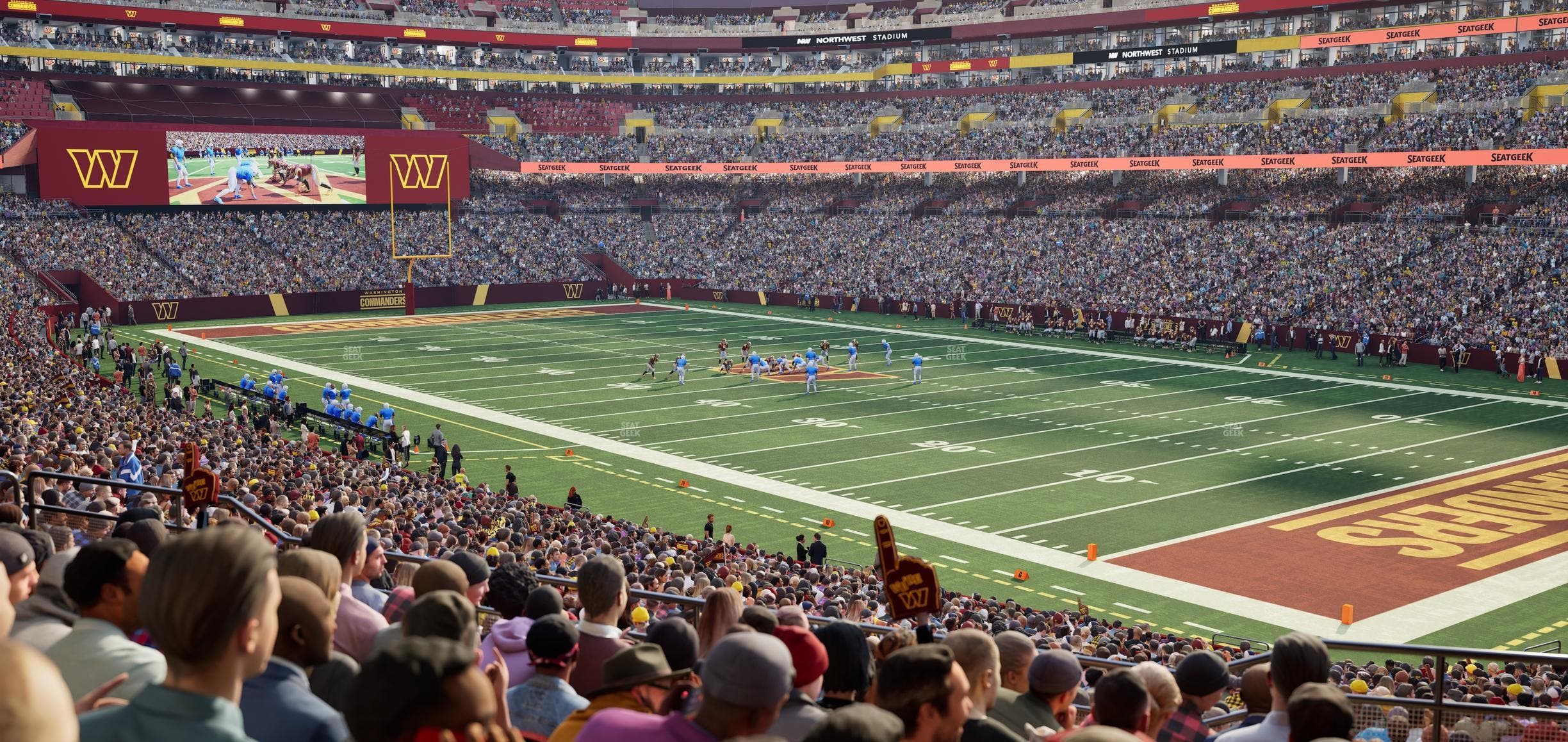 Northwest Stadium - Section 237 Seat View