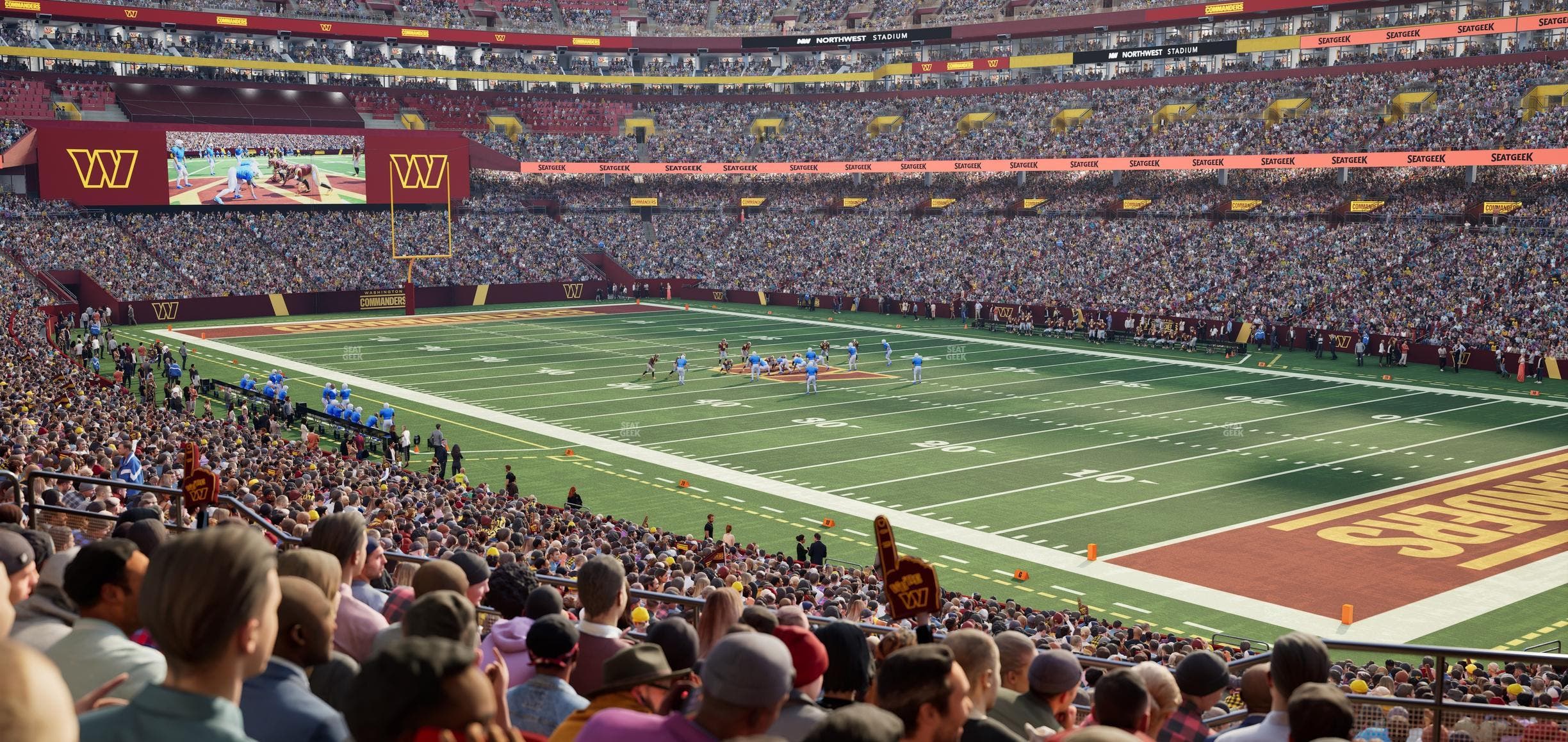 Northwest Stadium - Section 237 Seat View