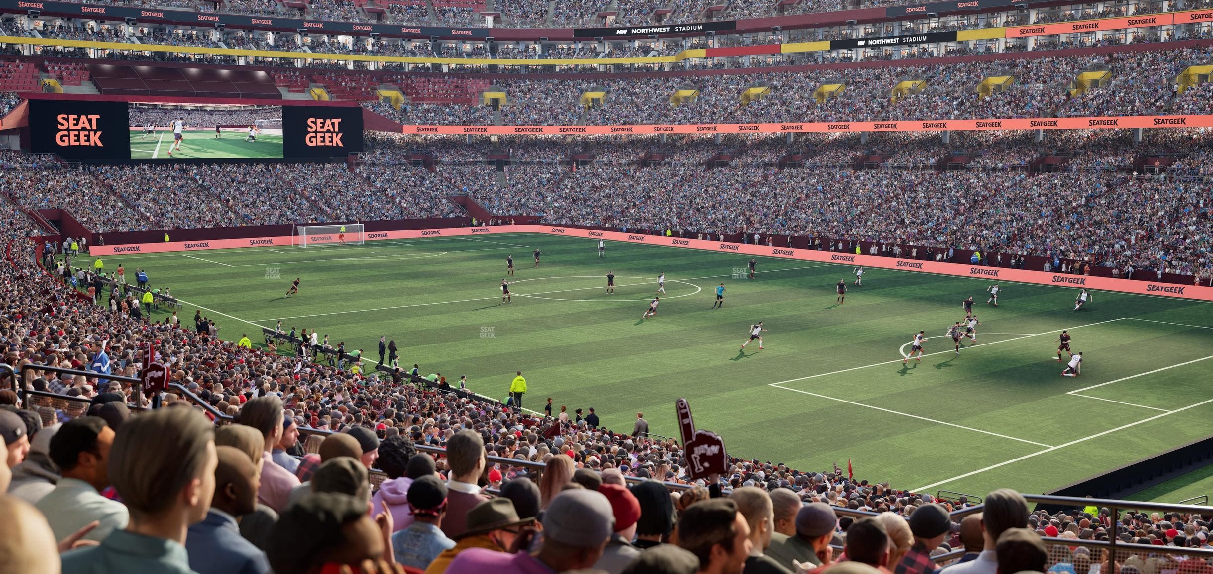 Northwest Stadium - Section 237 Seat View