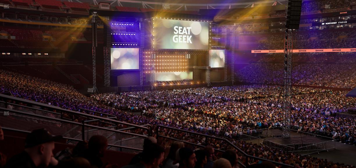 Northwest Stadium - Section 238 Seat View