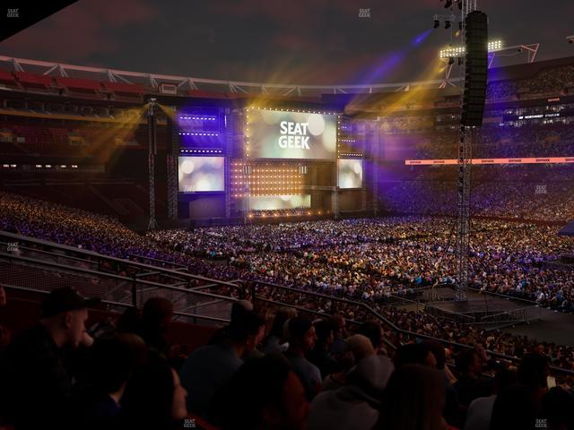 Northwest Stadium - Section 238 Seat View