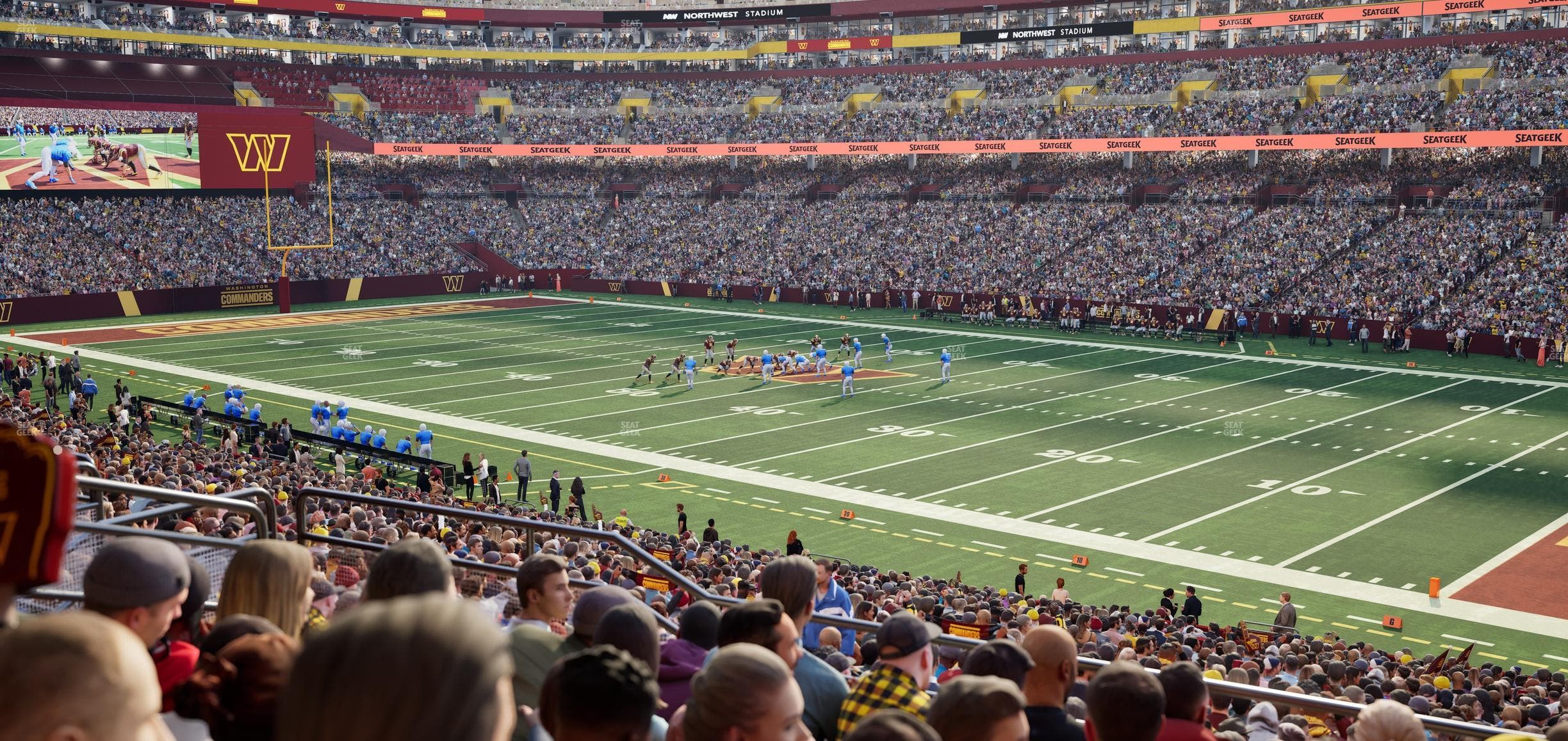 Northwest Stadium - Section 238 Seat View