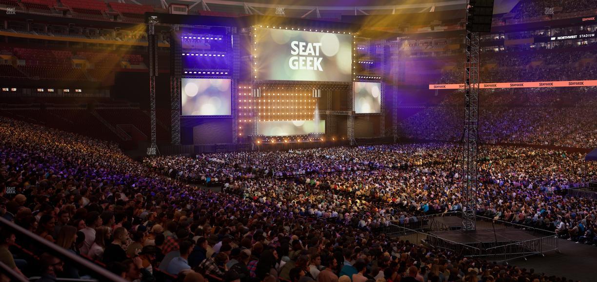 Northwest Stadium - Section 238 Seat View