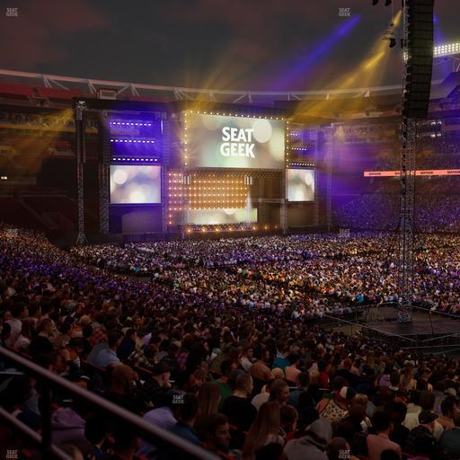 Northwest Stadium - Section 238 Seat View