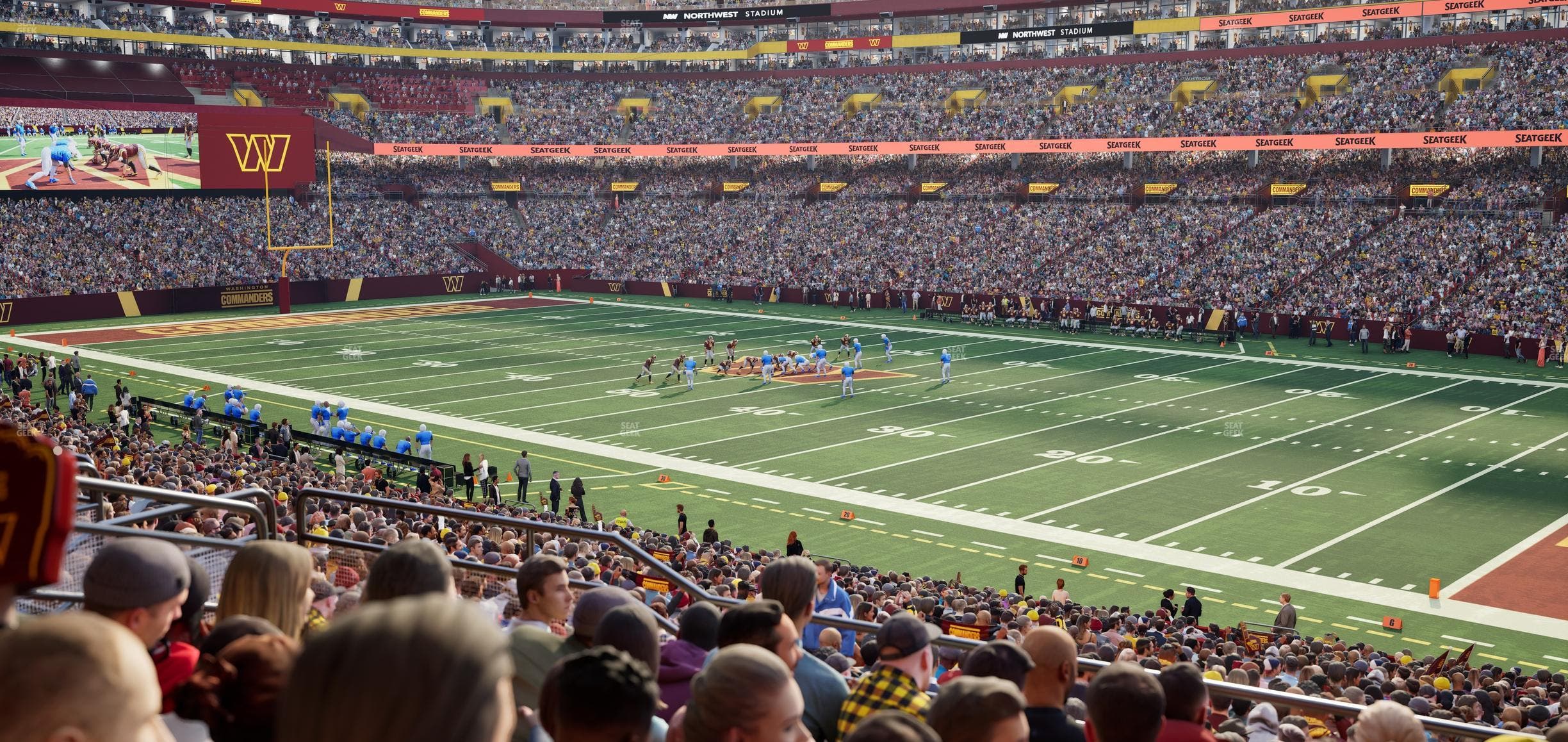 Northwest Stadium - Section 238 Seat View