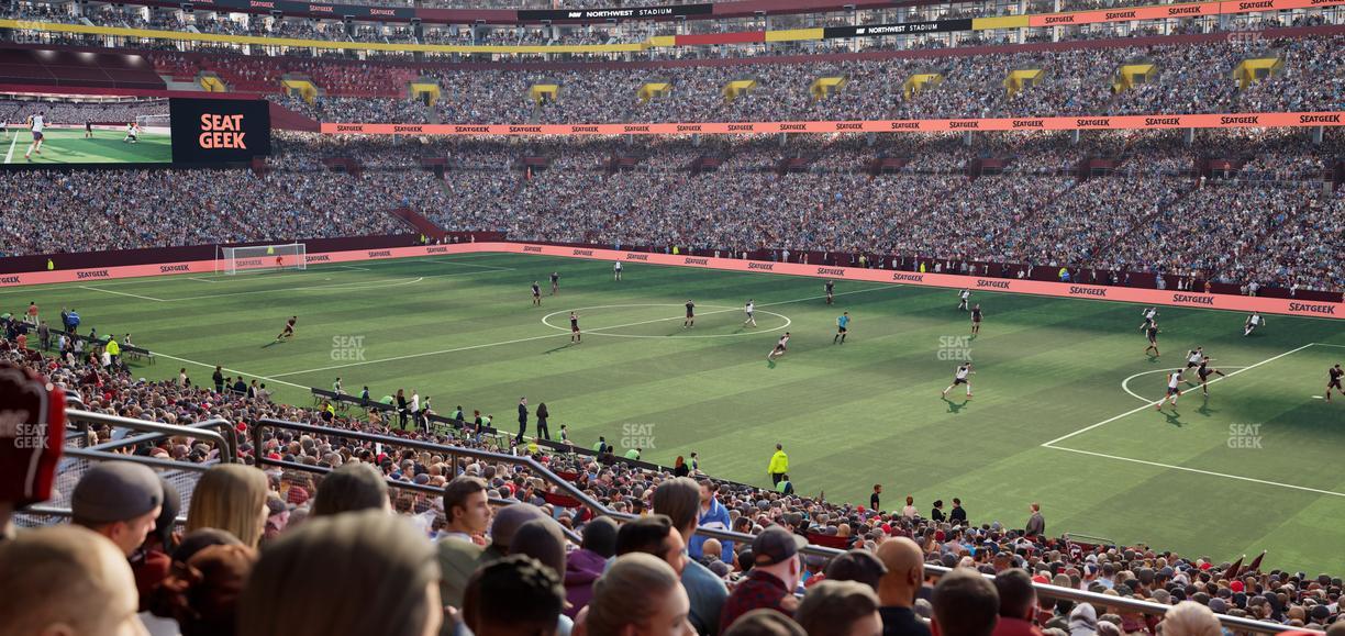 Northwest Stadium - Section 238 Seat View