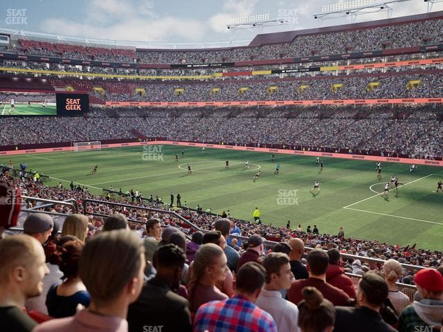 Northwest Stadium - Section 238 Seat View