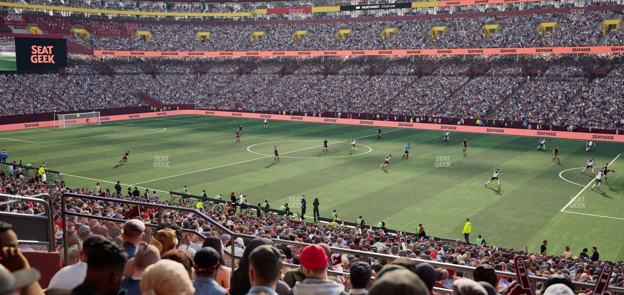 Northwest Stadium - Section 239 Seat View