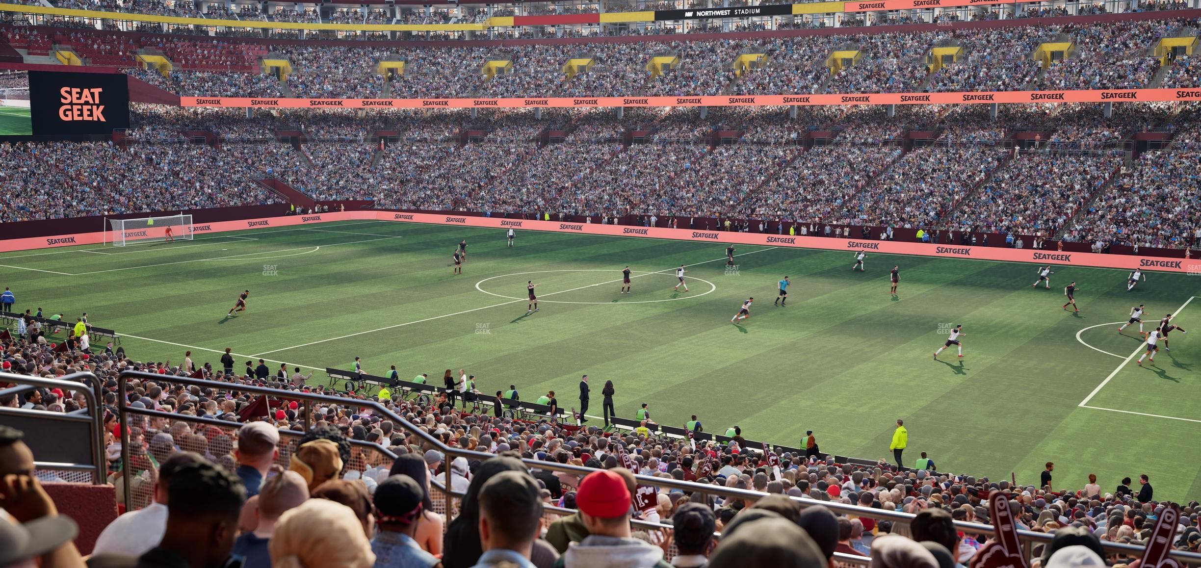 Northwest Stadium - Section 239 Seat View