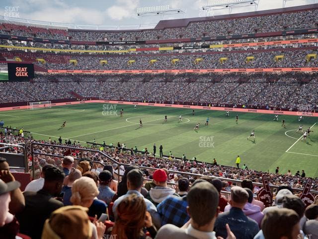 Northwest Stadium - Section 239 Seat View