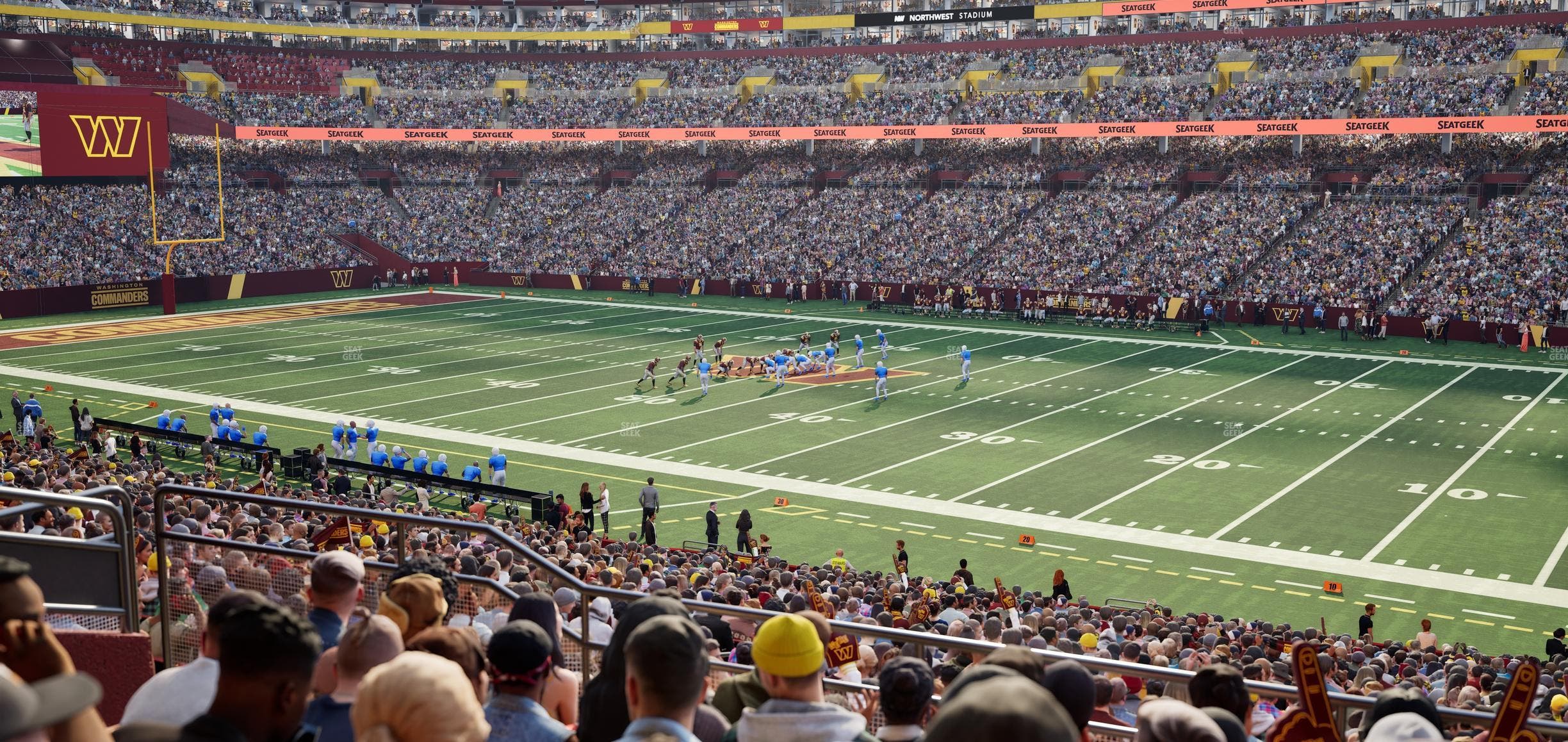 Northwest Stadium - Section 239 Seat View