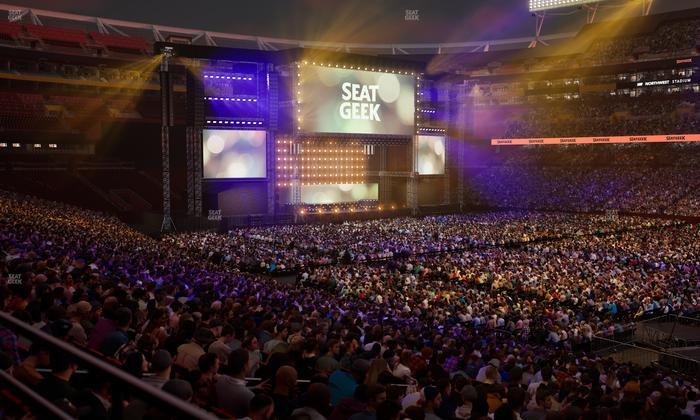 Northwest Stadium - Section 239 Seat View