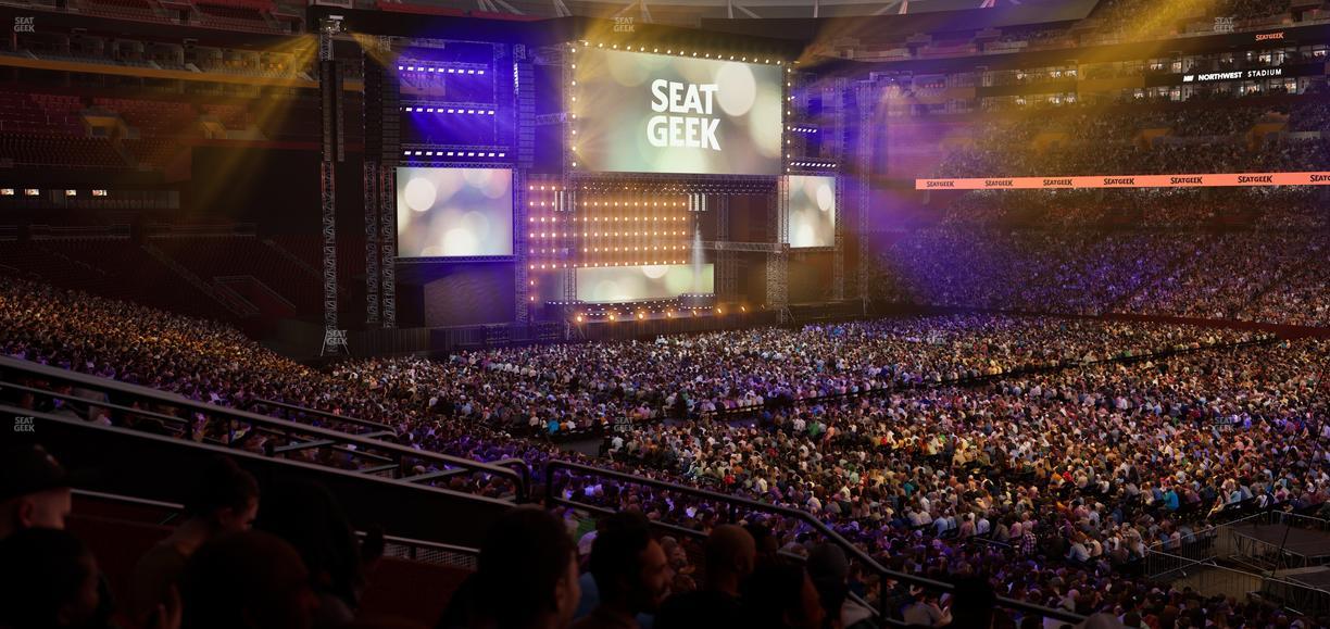 Northwest Stadium - Section 239 Seat View