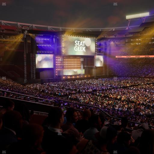 Northwest Stadium - Section 239 Seat View