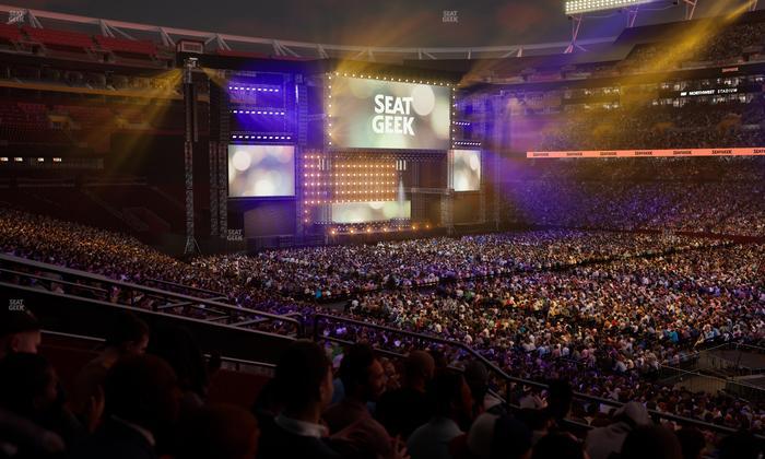 Northwest Stadium - Section 239 Seat View