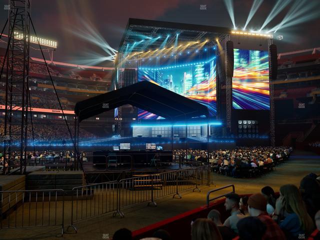 Northwest Stadium - Section 24 Seat View