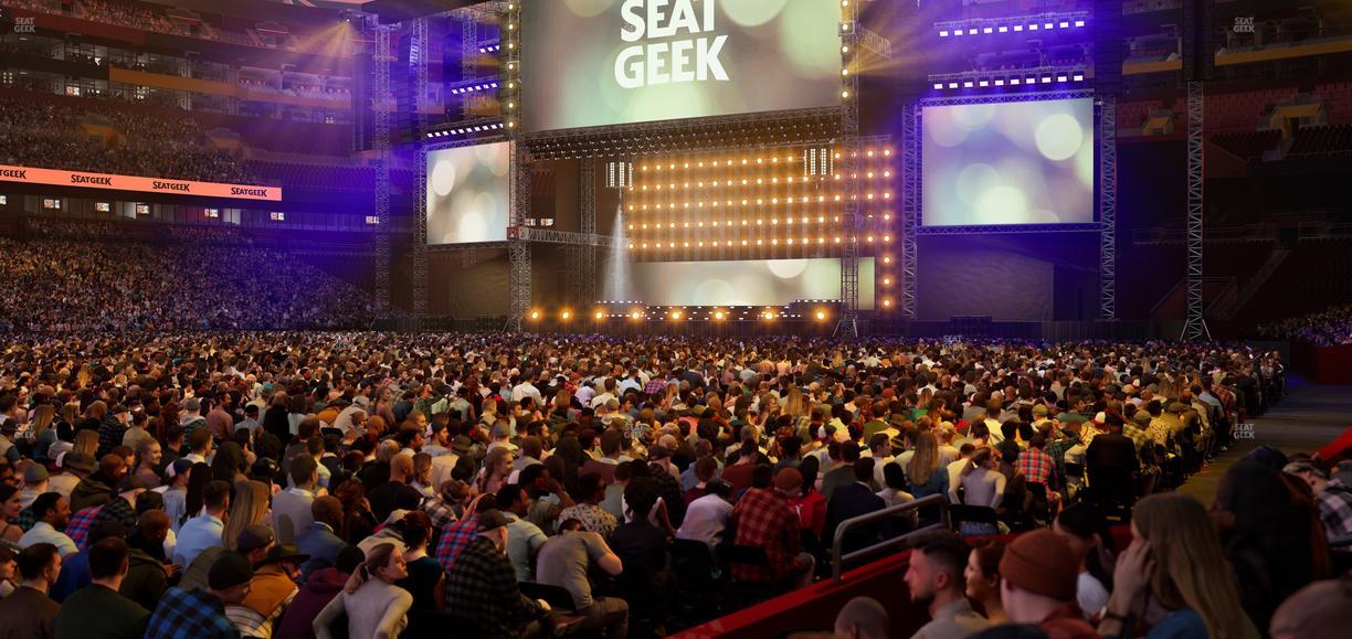 Northwest Stadium - Section 24 Seat View