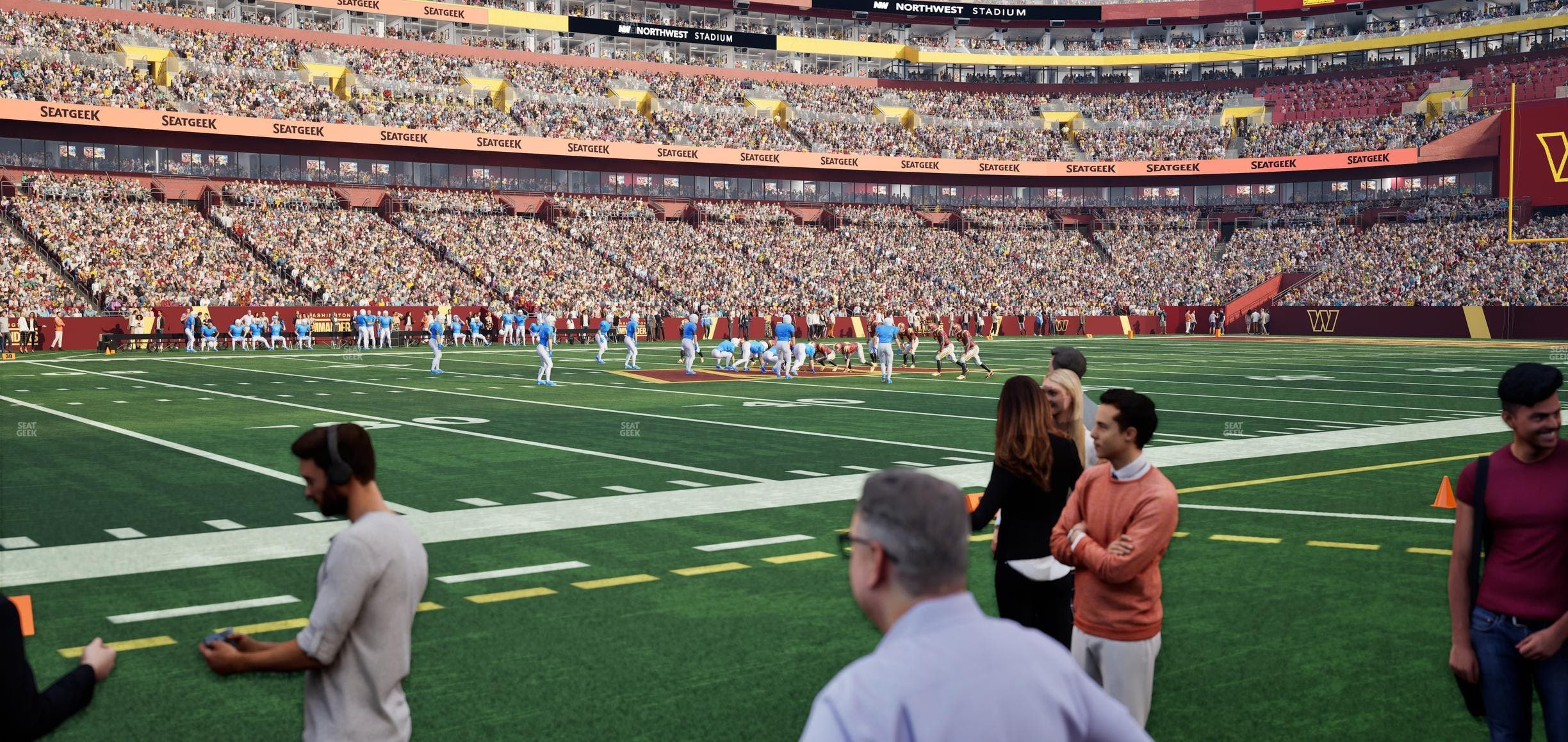 Northwest Stadium - Section 24 Seat View