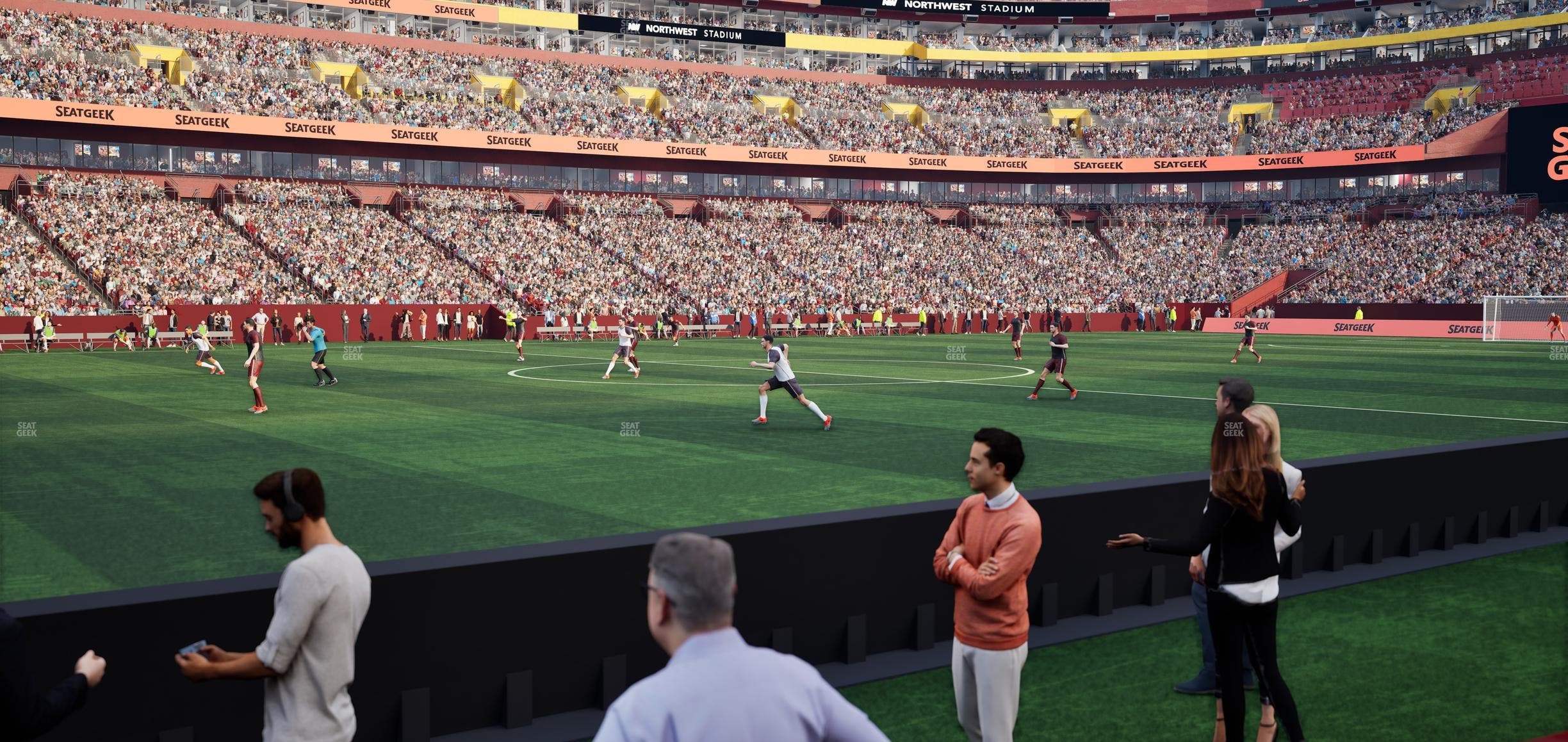 Northwest Stadium - Section 24 Seat View