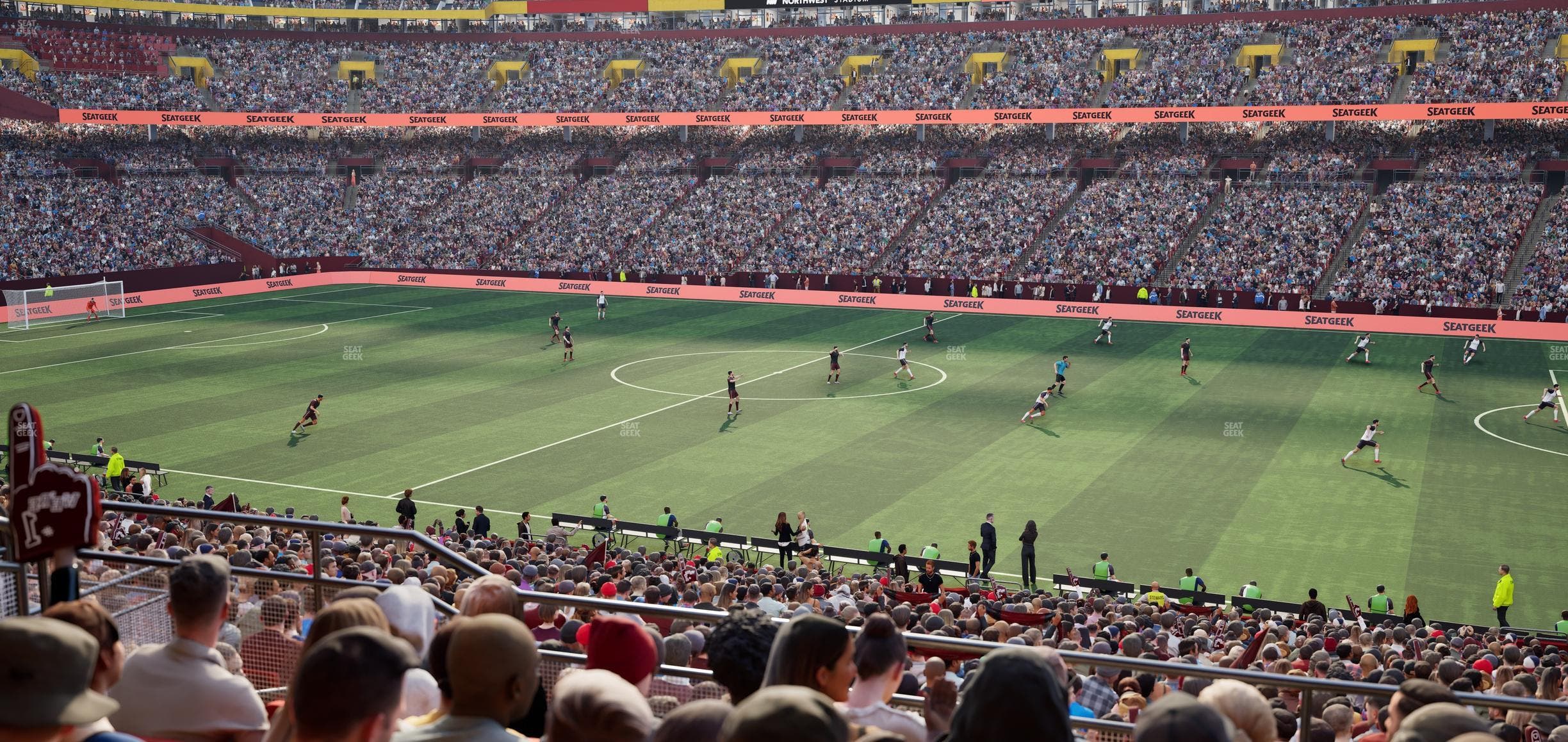 Northwest Stadium - Section 240 Seat View