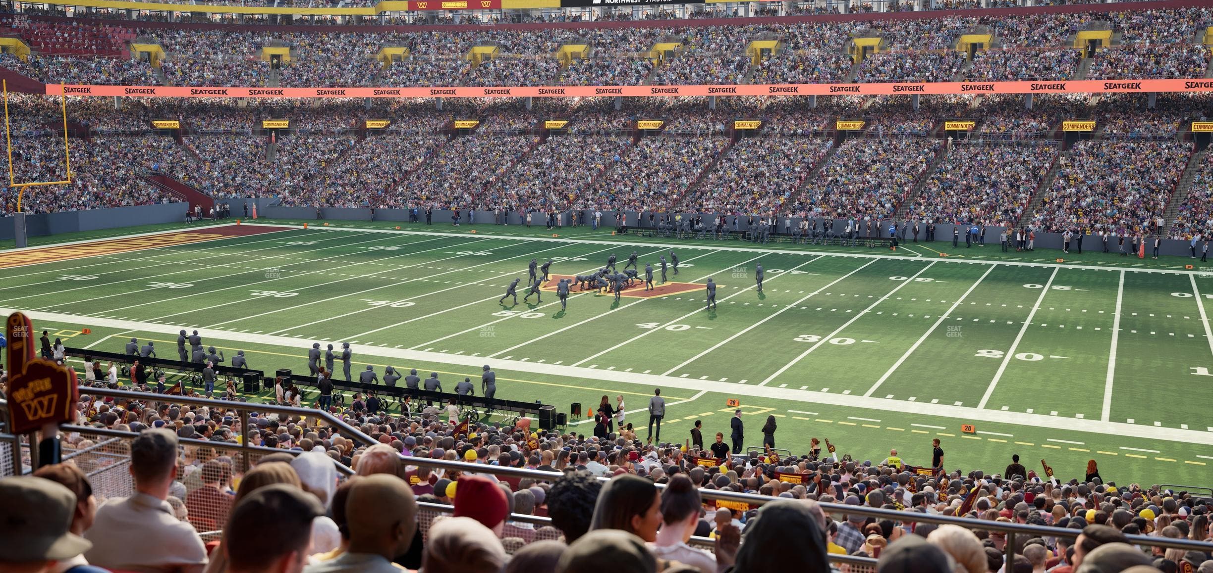 Northwest Stadium - Section 240 Seat View