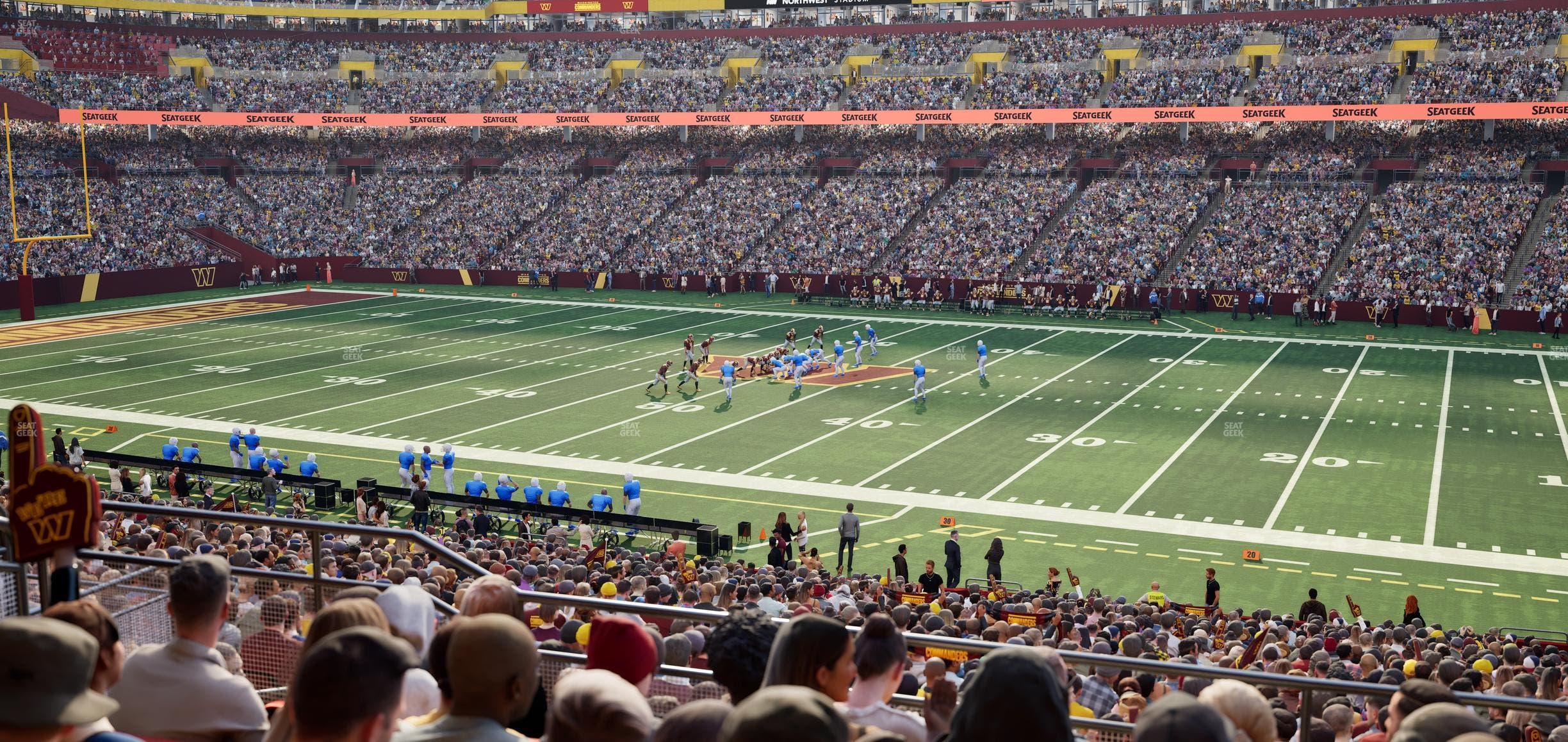 Northwest Stadium - Section 240 Seat View