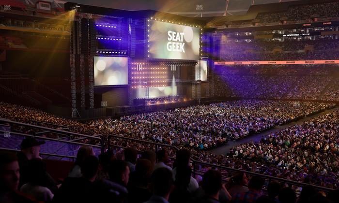 Northwest Stadium - Section 241 Seat View