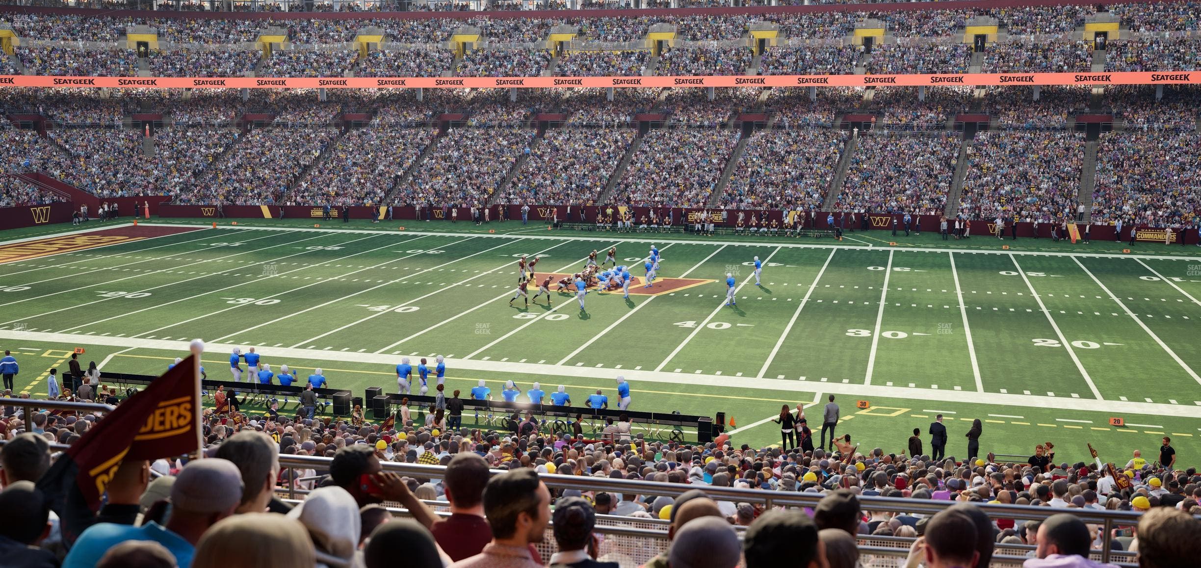 Northwest Stadium - Section 241 Seat View