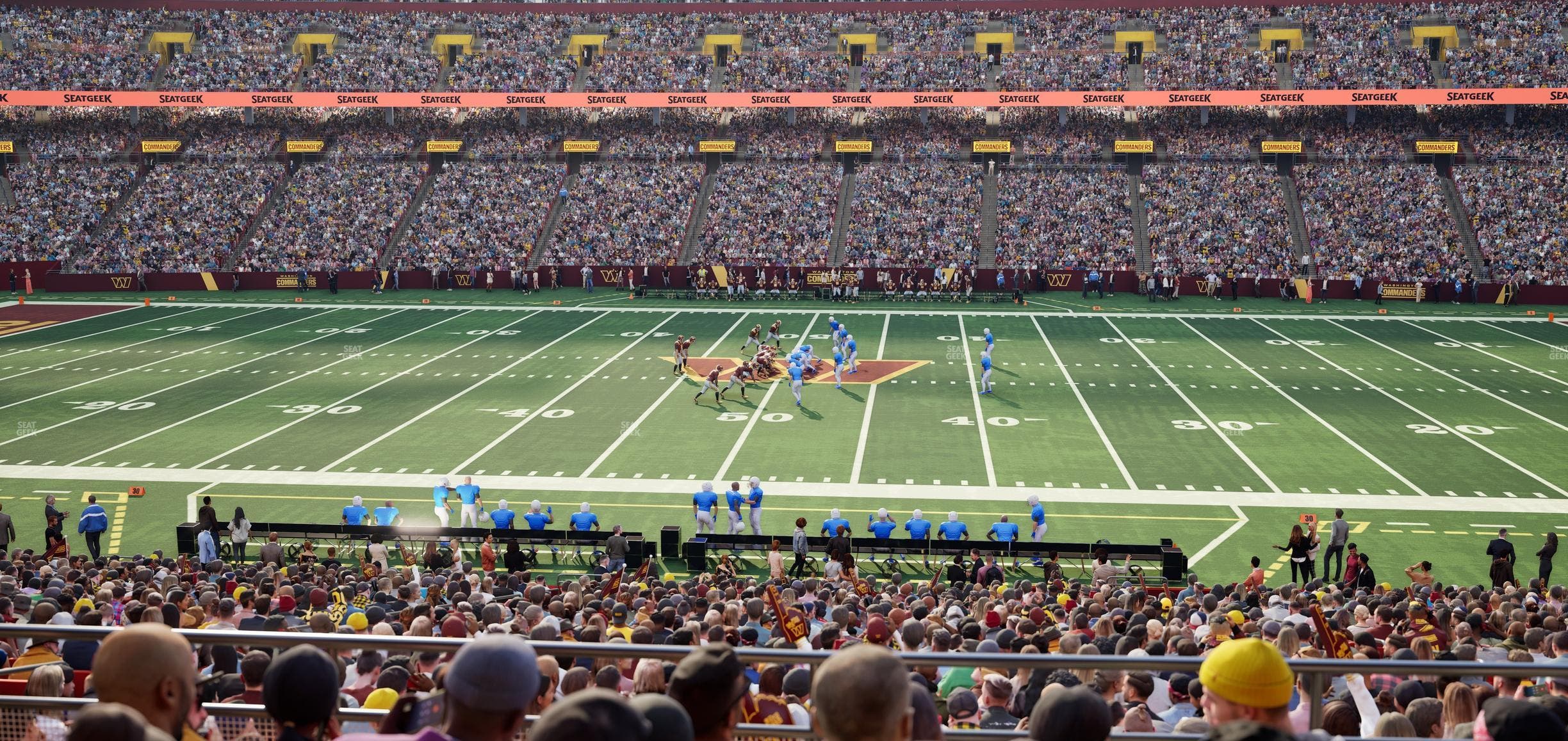 Northwest Stadium - Section 242 Seat View