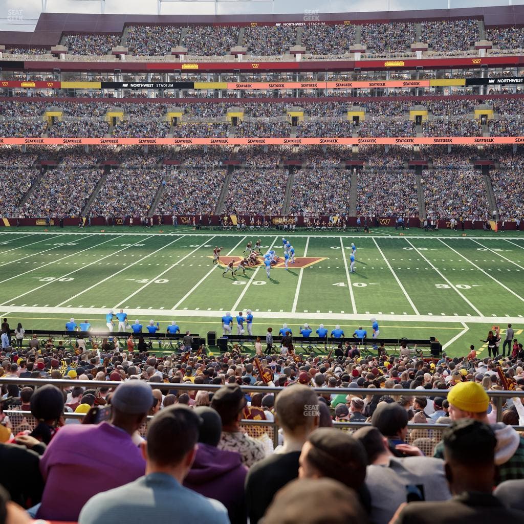 Northwest Stadium - Section 242 Seat View