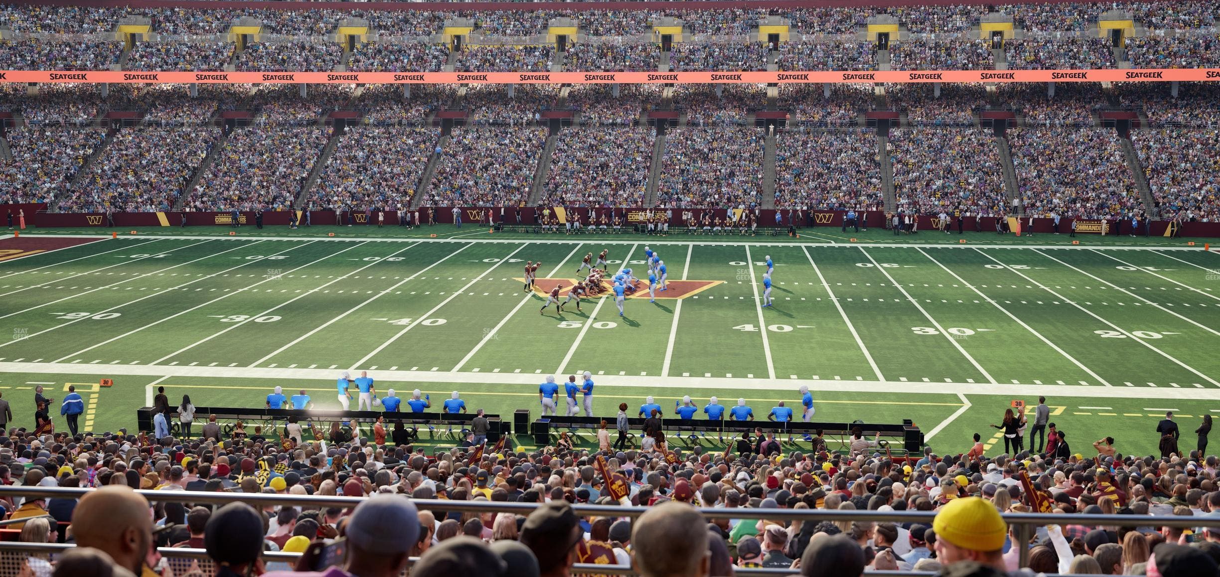 Northwest Stadium - Section 242 Seat View