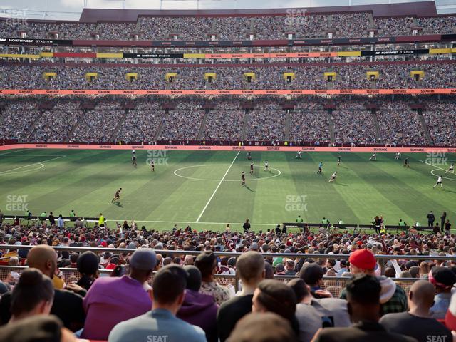 Northwest Stadium - Section 242 Seat View Northwest Stadium - Section 242 Seat View