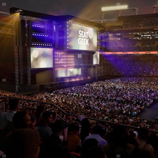 Northwest Stadium - Section 242 Seat View