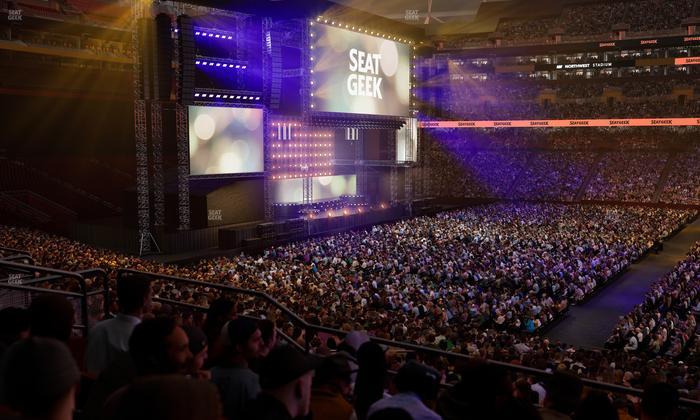 Northwest Stadium - Section 242 Seat View